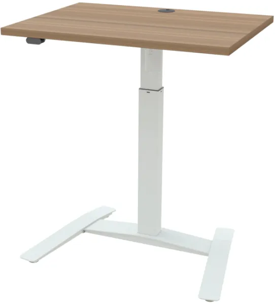 Single-leg adjustable table - base