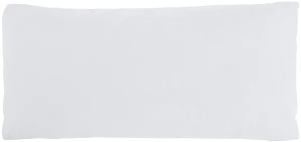 LAFORMA Dulcia pillow - silicone hollow fibres, white cotton (30x60)