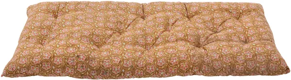 BLOOMINGVILLE Kamala Cushion, Brown, Cotton W: 65cm, H: 10cm, L: 145cm