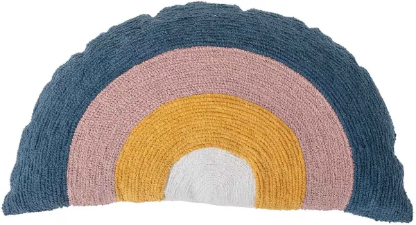 BLOOMINGVILLE MINI cushion - multicoloured cotton (70x40)