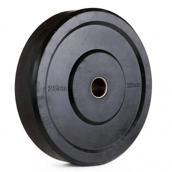 Nordic Fighter Black Bumper Weight Plate 10kg / 50mm (1 pc)